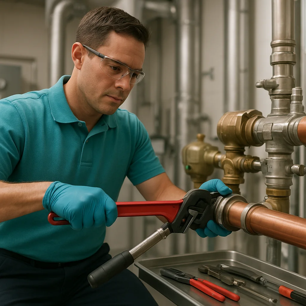 Commercial plumbing services