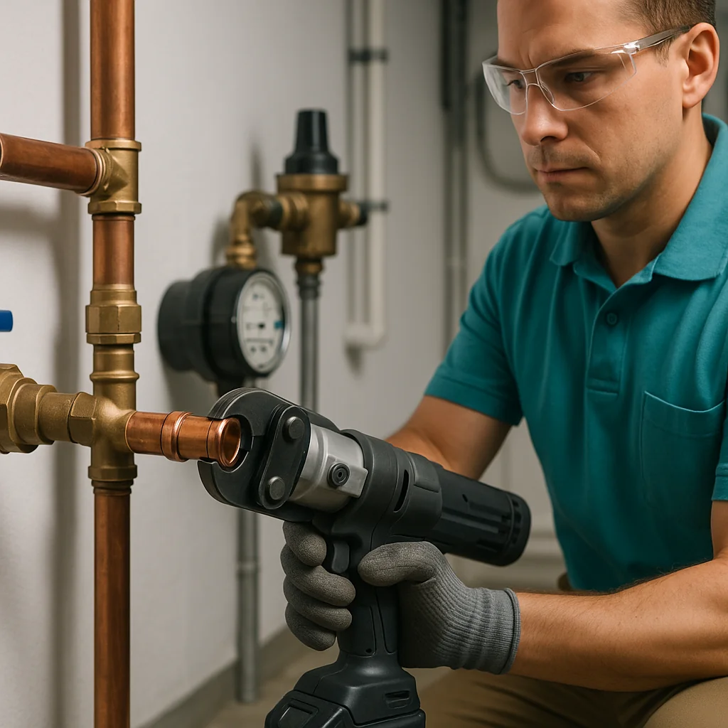 Main water line repair